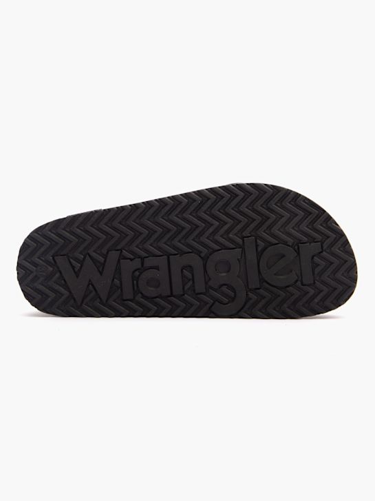 Wrangler Footbed sandal Black 128692 4