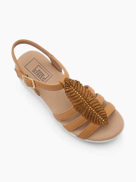 Easy Street Sandal Brown 128779 2