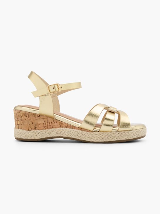 Graceland Sandal Gold 128778 1