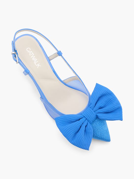 Catwalk Slingpumps Blau 128835 2