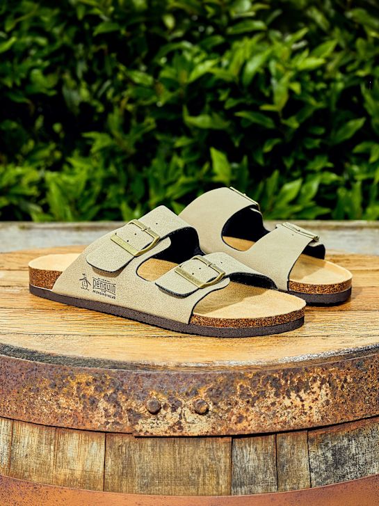 Original Penguin Footbed sandal Beige 128889 5
