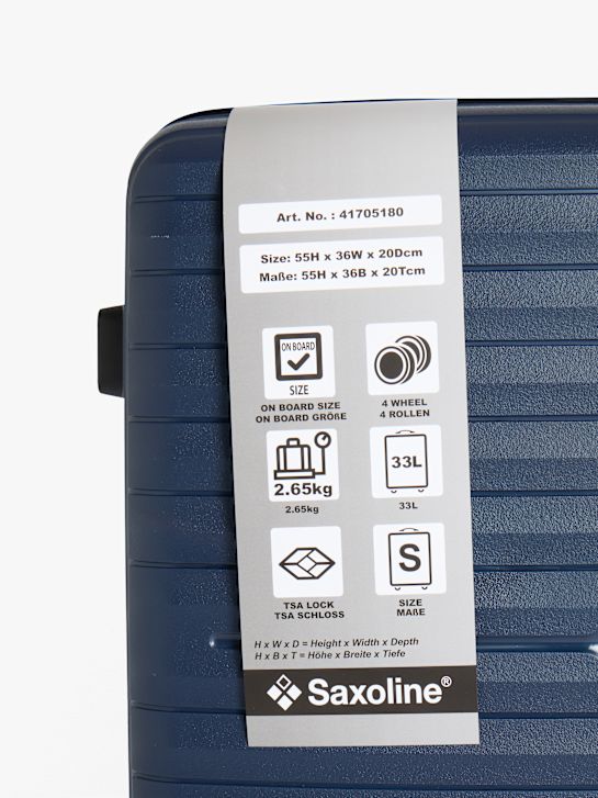 Saxoline Koffer Blau 128928 6
