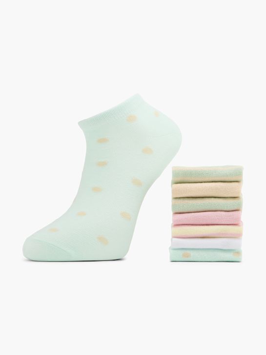 Cosy Nature Sneaker-Socken Gelb 129072 1