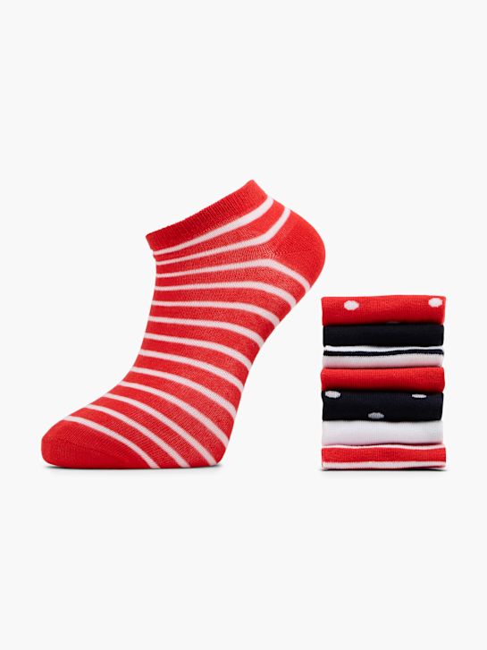 Cosy Nature Sneaker-Socken Rot 129070 1