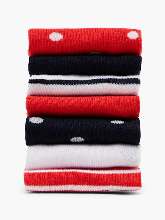 Cosy Nature Sneaker-Socken Rot 129070 2
