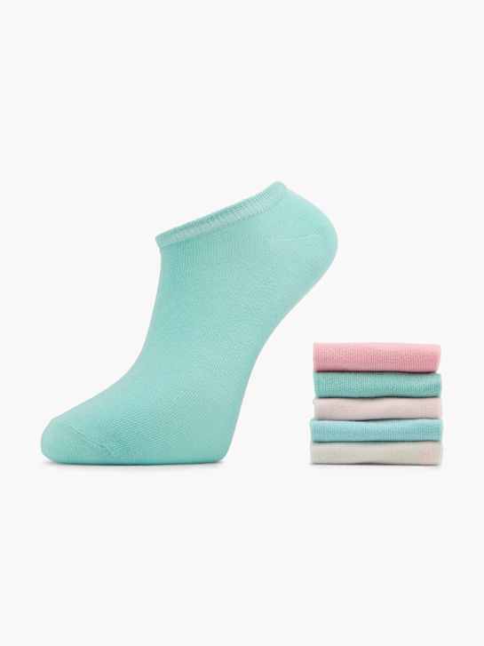 Cosy Nature Sneaker-Socken Türkis 129074 1