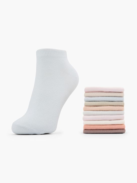 Cosy Nature Sneaker-Socken Weiß 129075 1
