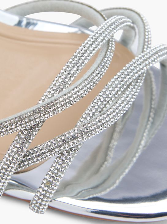 Truffle Heeled sandal Silver 129260 5
