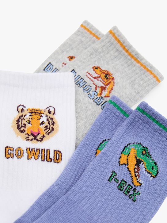 Cosy Nature Socken Weiß 129281 2