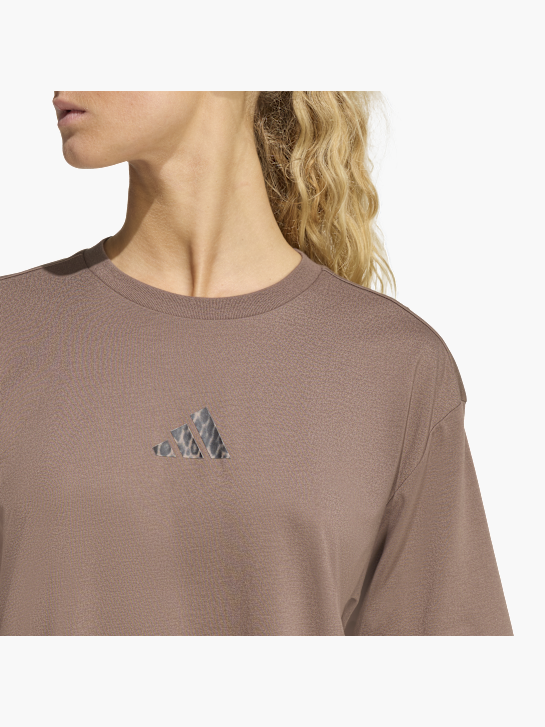 adidas Tee-shirt Marron 131545 3
