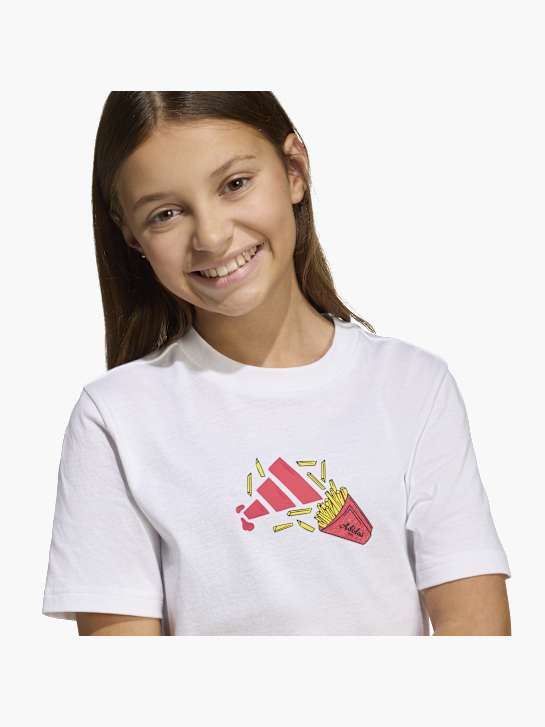 adidas Tee-shirt Blanc 133994 3
