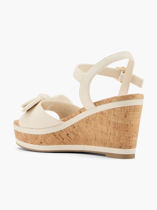 Graceland Heeled sandal Beige 129587 3