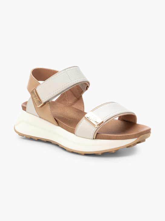 Xti Sandálias de salto Beige 132325 2