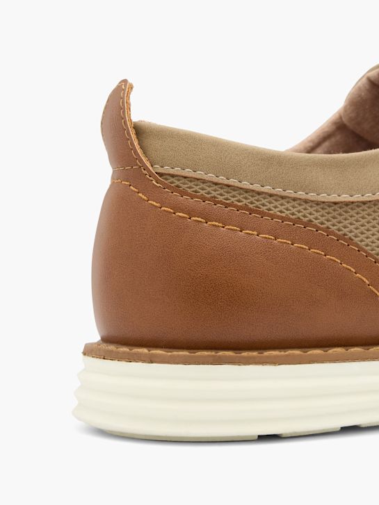AM SHOE Poslovne cipele Zemljana boja 131579 6