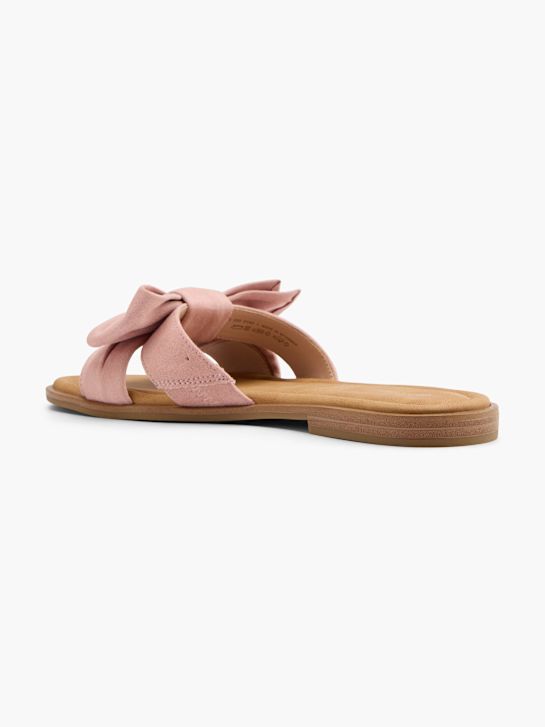 Graceland Flache Pantolette Rosa 134034 3