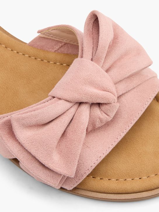 Graceland Flache Pantolette Rosa 134034 5