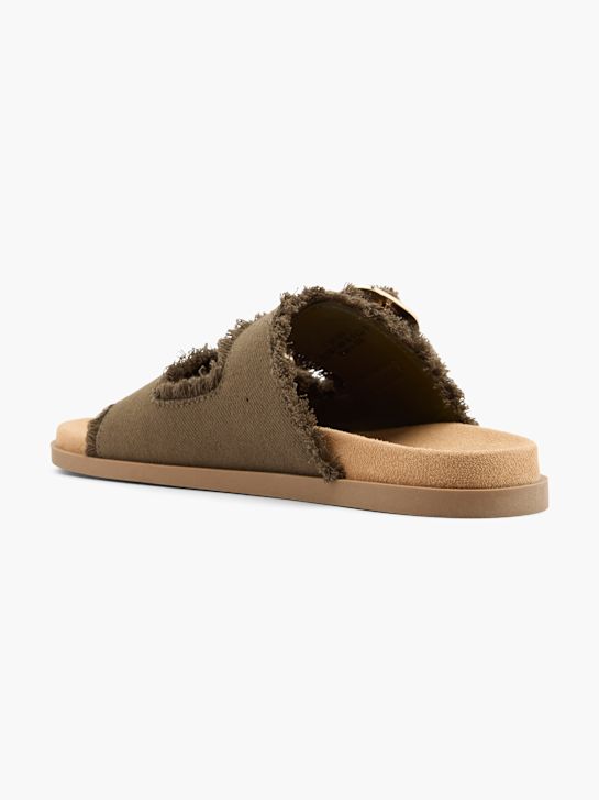 Catwalk Chaussons Kaki 134102 3