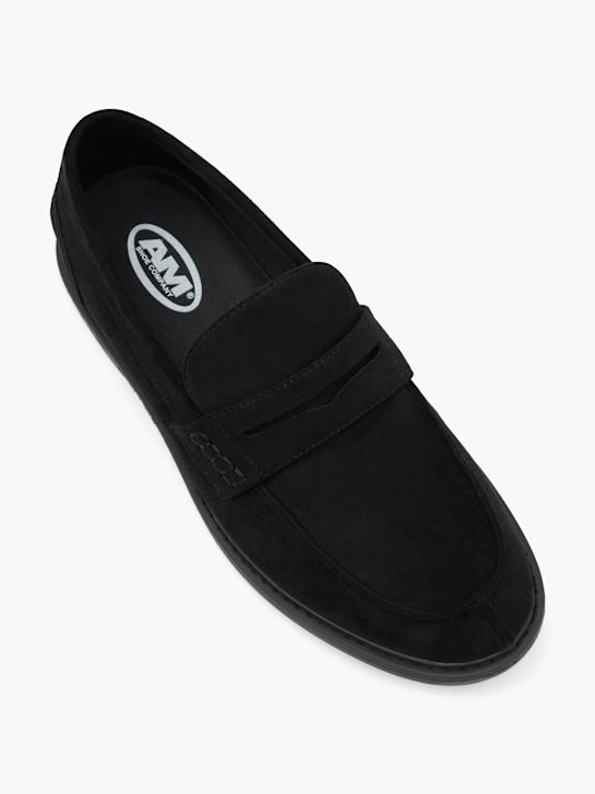 AM SHOE Loaferi Negru 134139 2