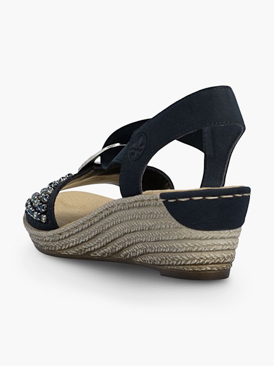 Rieker Heeled sandal Dark blue 134561 3