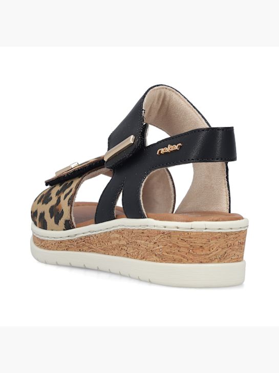 Rieker Sandal Black 134585 5