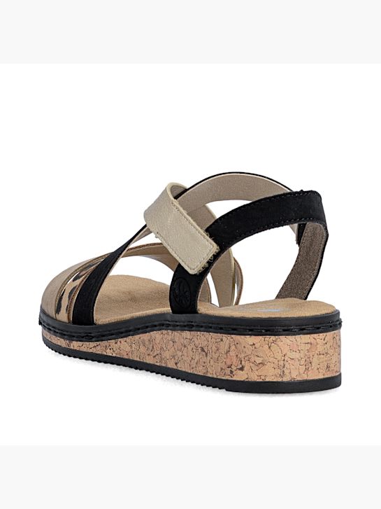 Rieker Heeled sandal Beige 134586 5
