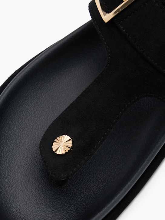 Catwalk Footbed sandal Black 134691 6