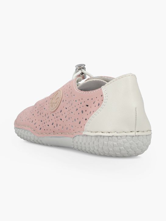 Rieker Low shoe light pink 134711 5