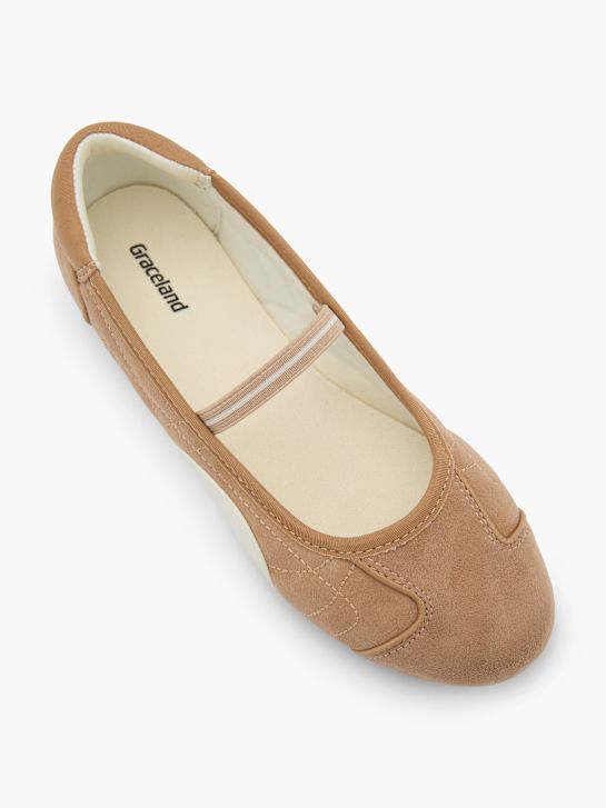 Graceland Ballet flat Brown 134921 2