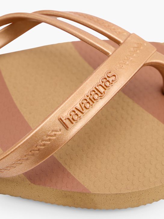 Havaianas Sandal med tå-split Rosaguld 134937 5