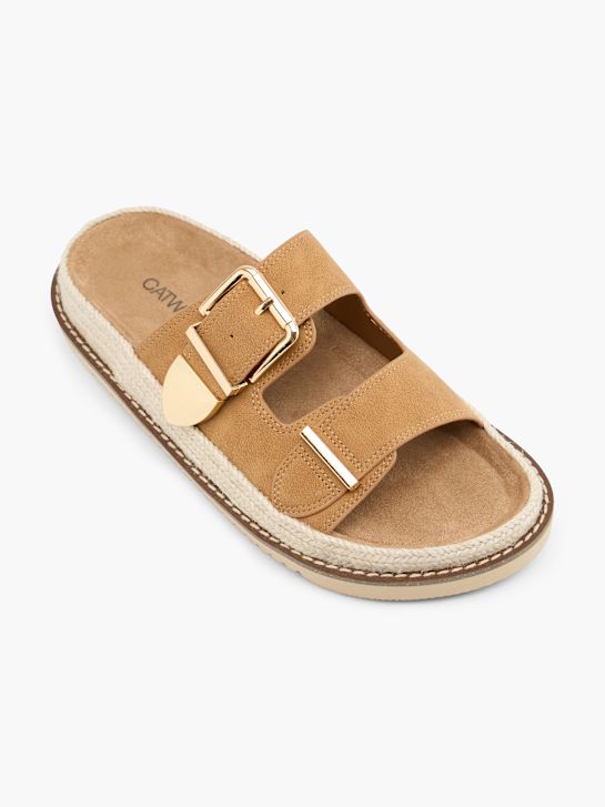 Catwalk Footbed sandal Brown 134950 2