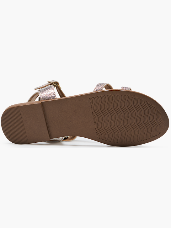 Graceland Sandal Metalik Pembe 134980 4