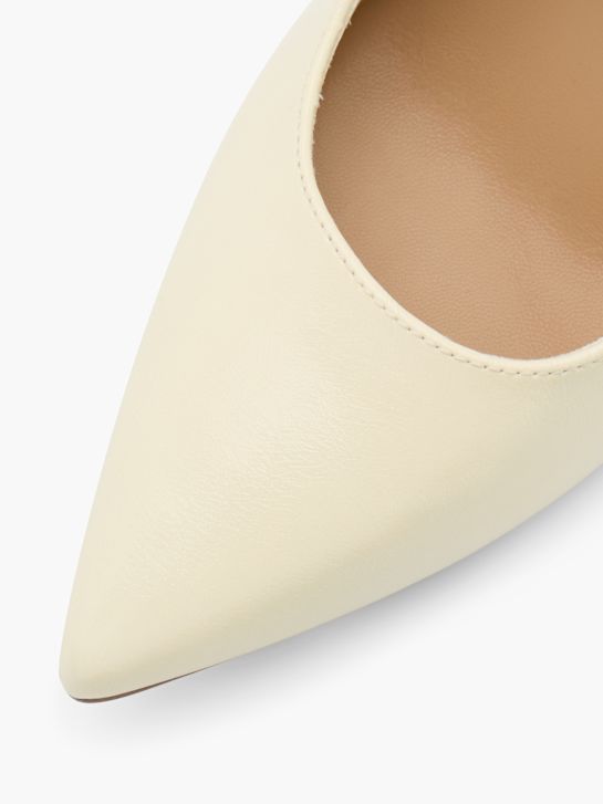 Catwalk Slingback heel Cream 134988 5