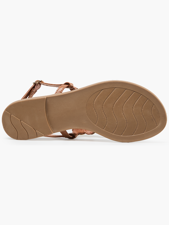 Catwalk Parmak Arası Sandalet Kahverengi 135001 4