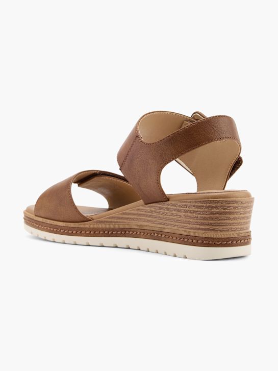 Easy Street Højhælet sandal Cognac 135238 3