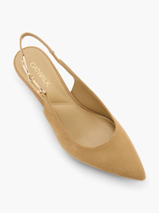 Catwalk Slingback heel Brown 135384 2