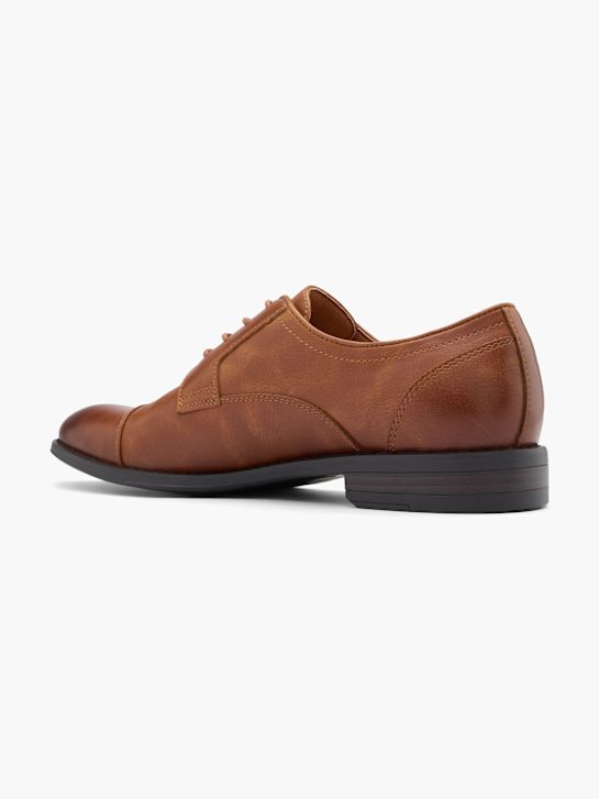 AM SHOE Business sko Cognac 137641 3