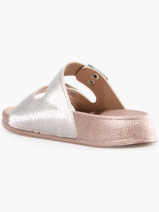Graceland Terlik Metalik Pembe 137756 3