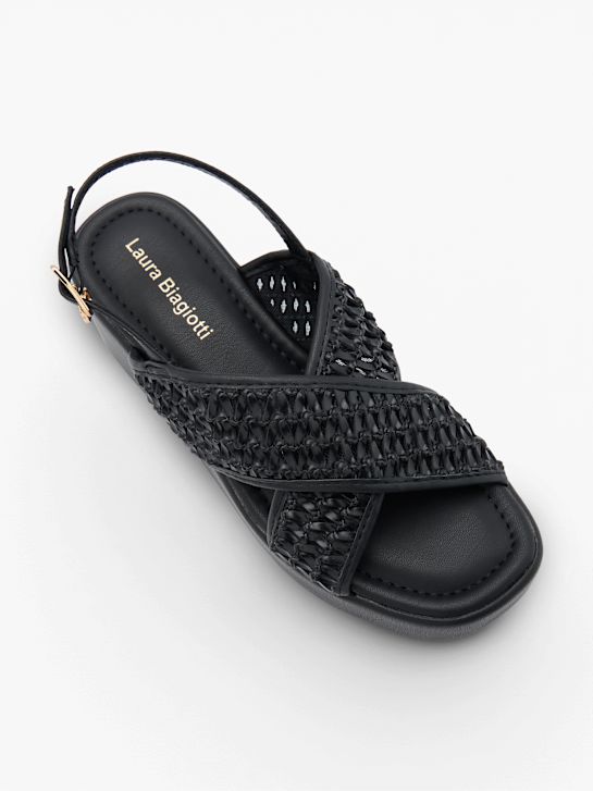 Laura Biagiotti Sandale s petom Crna 137873 2