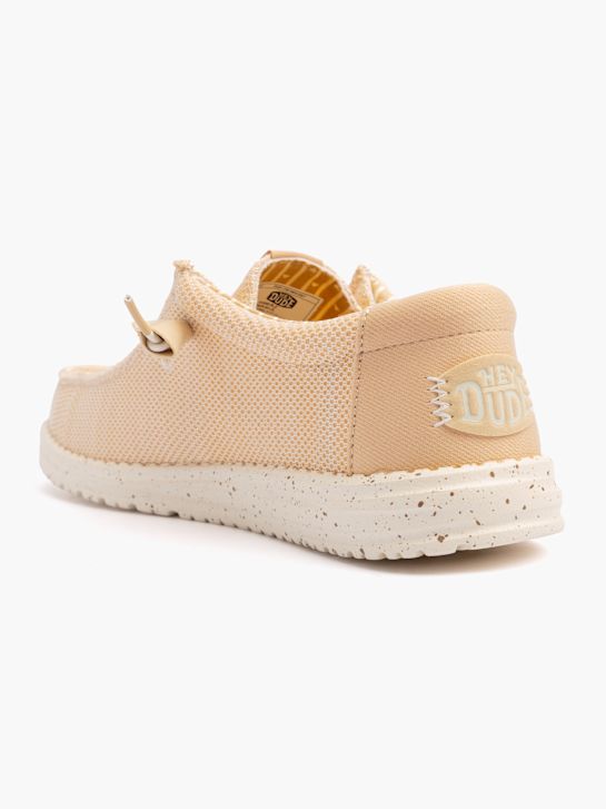 HEYDUDE Loafer Cream 138011 3