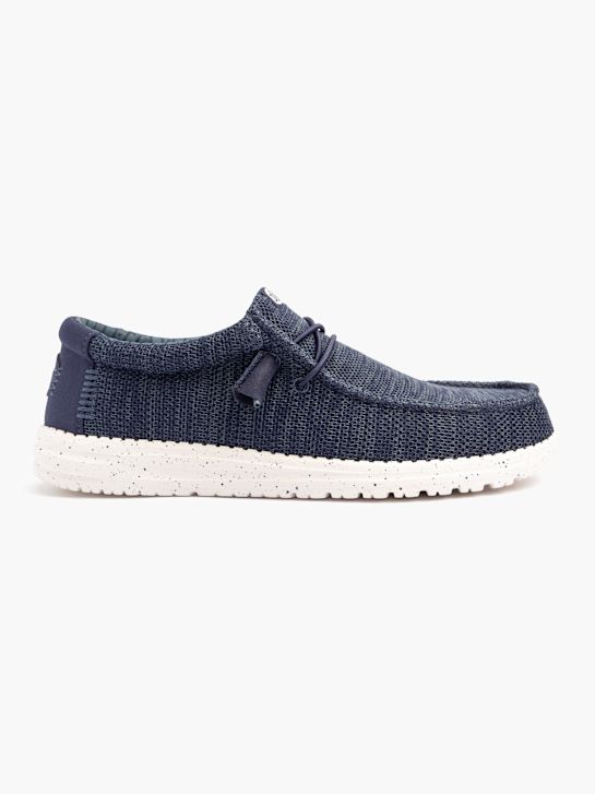 HEYDUDE Moccasin Blue 138010 1