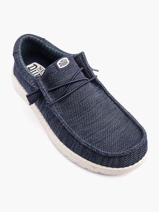 HEYDUDE Moccasin Blue 138010 2