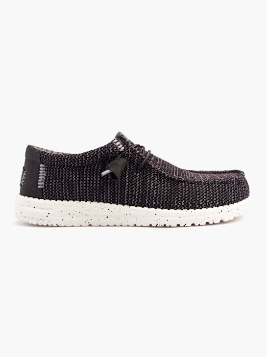 HEYDUDE Moccasin Black 138013 1