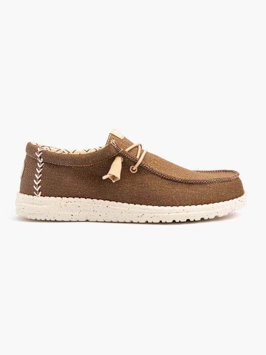 HEYDUDE Moccasin Brown 138012 1