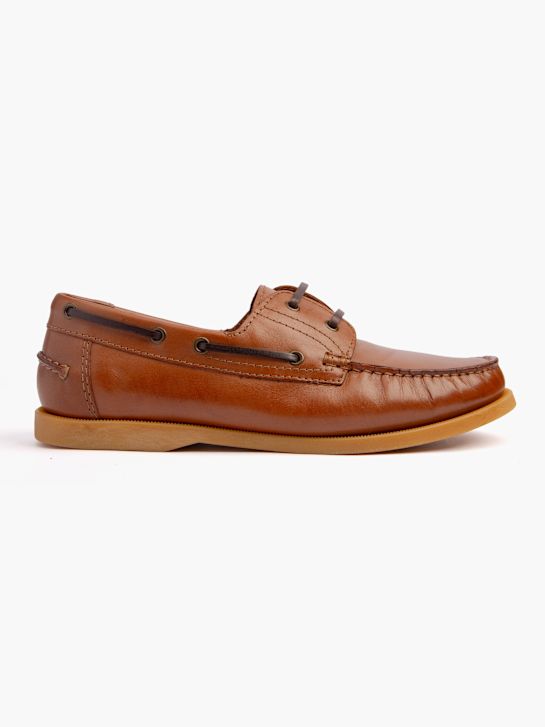 AM SHOE Moccasin Brown 138052 1