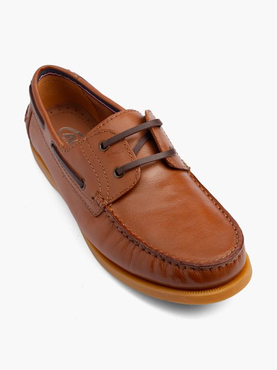 AM SHOE Moccasin Brown 138052 2