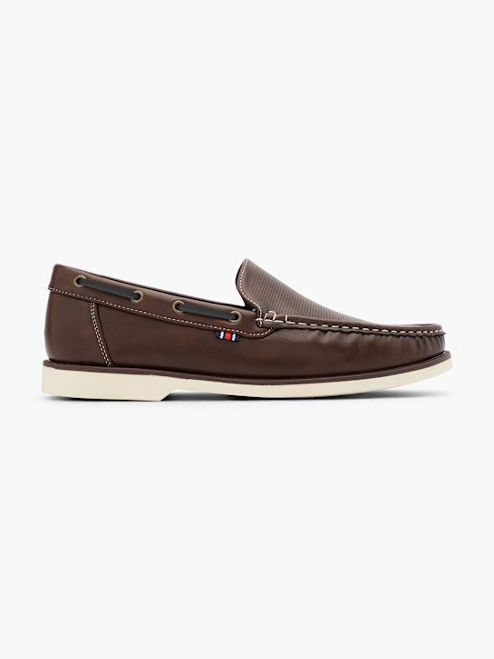 AM SHOE Moccasin Brown 138061 1