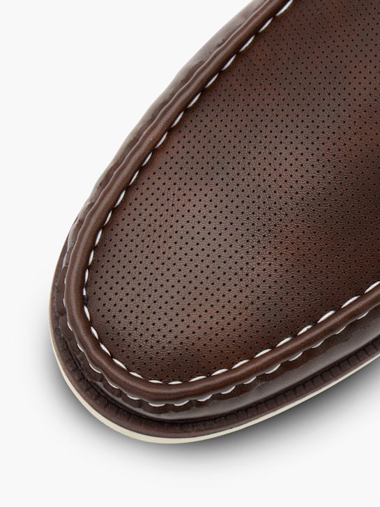 AM SHOE Moccasin Brown 138061 6