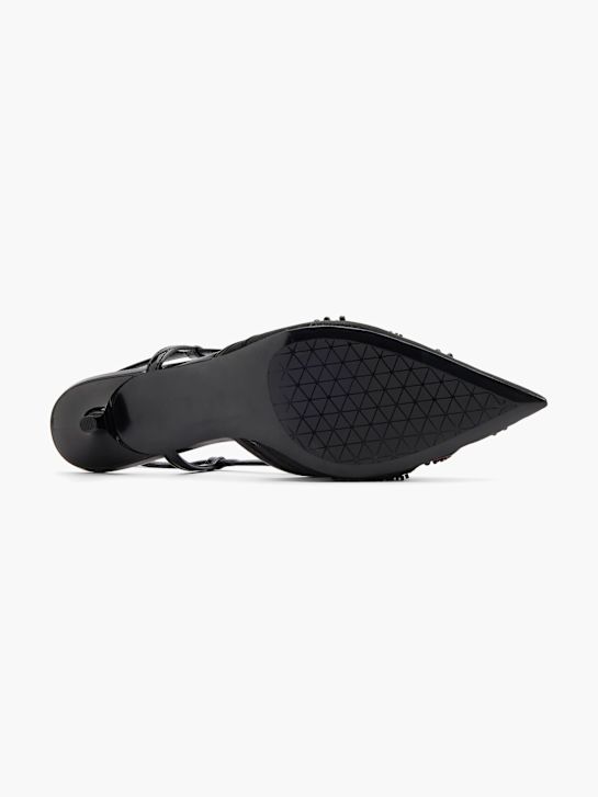 Catwalk Slingback salonke Crna 138089 4