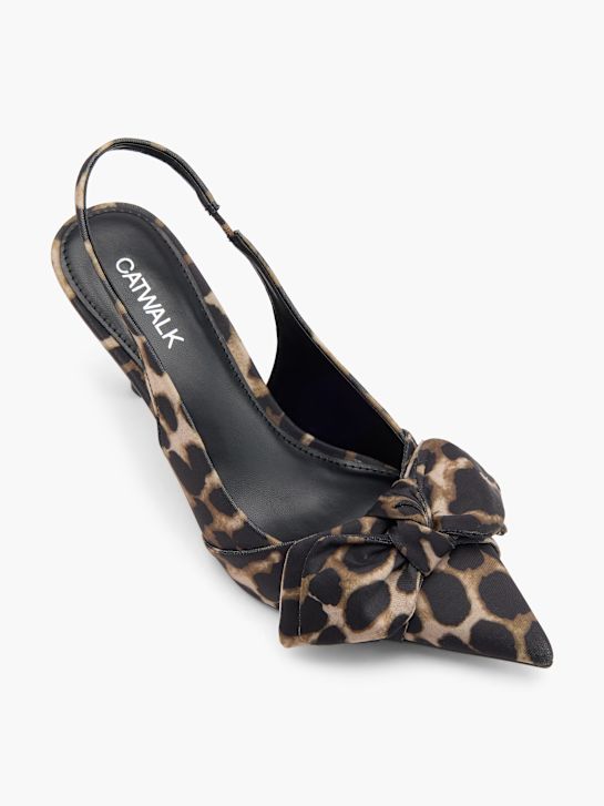Catwalk Slingpumps Braun 138187 2