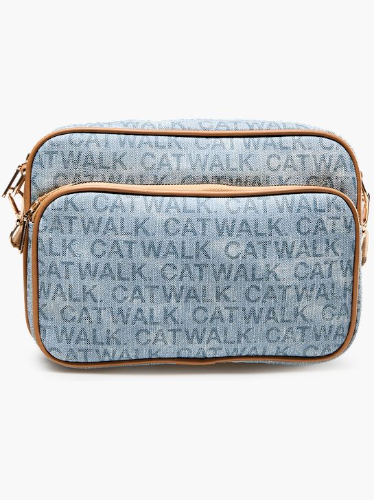 Catwalk Omuz Çantası Denim 138254 1